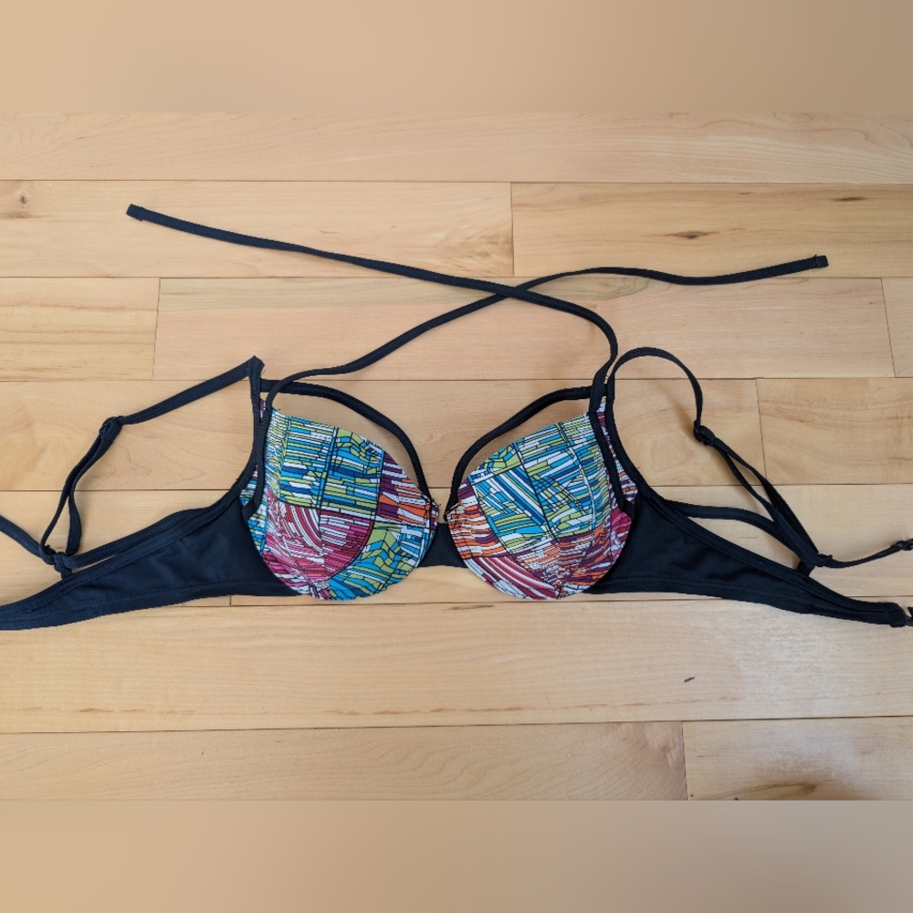 Designer Marlies Dekkers Stappy Bikini Top 34C